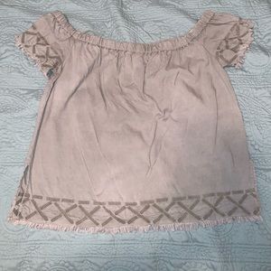 Off the shoulder top